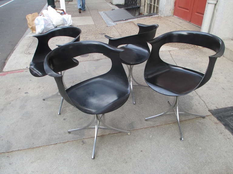 Erwine and Estelle Laverne  Lotus Chairs 2 Available