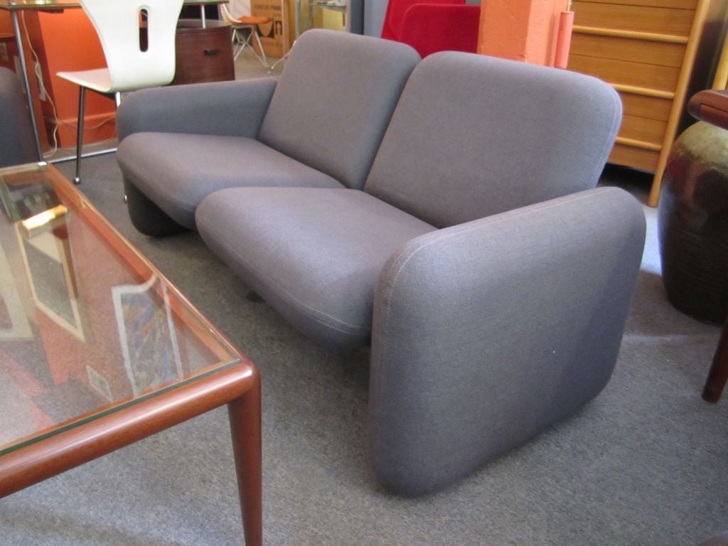 American Ray Wilkes Chicklet Settee for Herman Miller