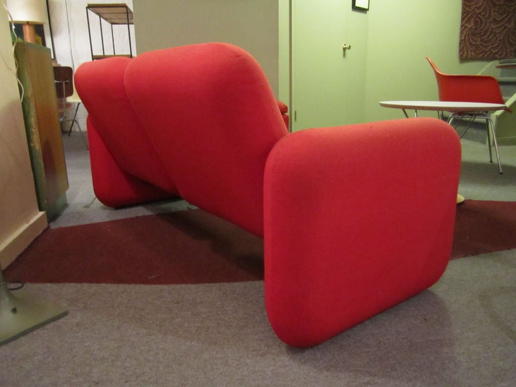 Ray Wilkes Chicklet Settee for Herman Miller 1