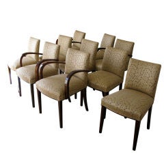 Dominique Set of 10 chairs