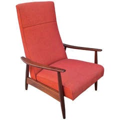 Vintage Milo Baughman for Thayer Coggin Reclining Lounge Chair