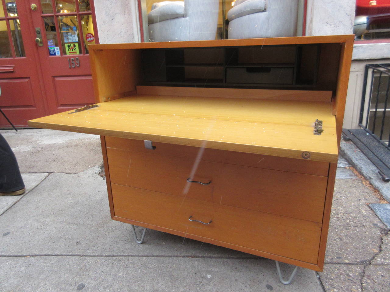 George Nelson Drop Front Desk for Herman Miller In Good Condition In Philadelphia, PA