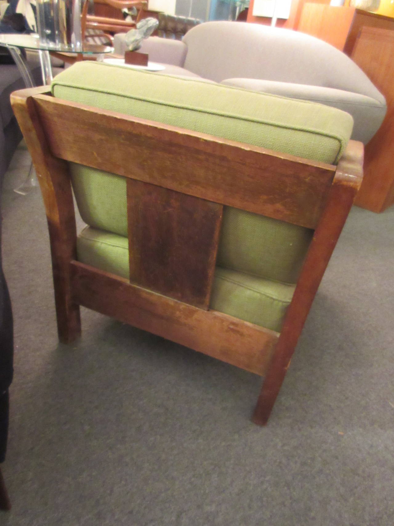 Paul Frankl Style D Armchair by Modernage In Good Condition In Philadelphia, PA