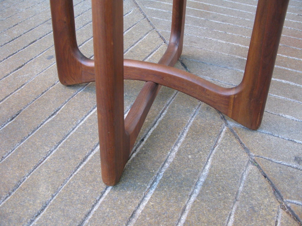20th Century Adrian Pearsall Walnut Pair of End tables