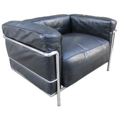 Le Corbusier LC3 Grande Comfort for Cassina Lounge Chair