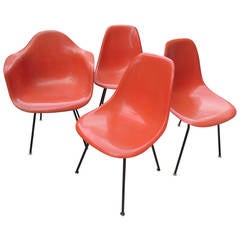 Charles Eames Dining Chairs for Herman Miller
