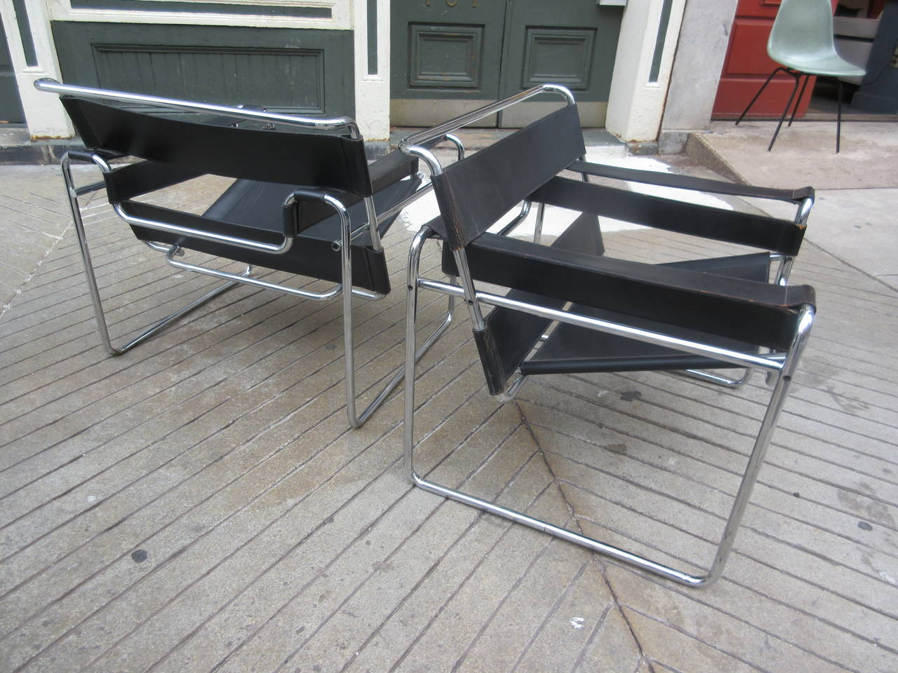 Breuer Wassily Chairs by Knoll Associates