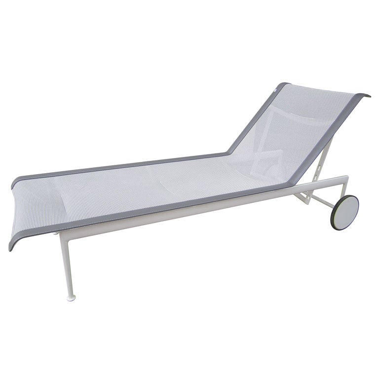 Richard Schultz  Chaise with wheels and adjustable back