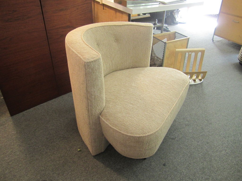 Wood Moderne Chair in the Style of Billy Haynes