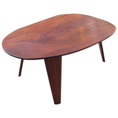 Devon Dennet Solid Cuban  Mahogony Coffee Table Dated 1947