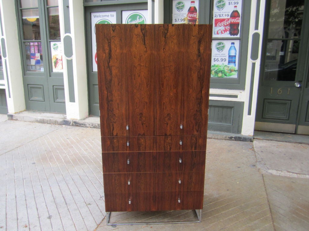 Rougier Rosewood and Lacquer Chest