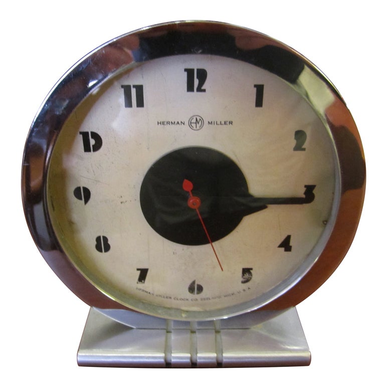Gilbert Rohde for Herman Miller  Alarm Clock