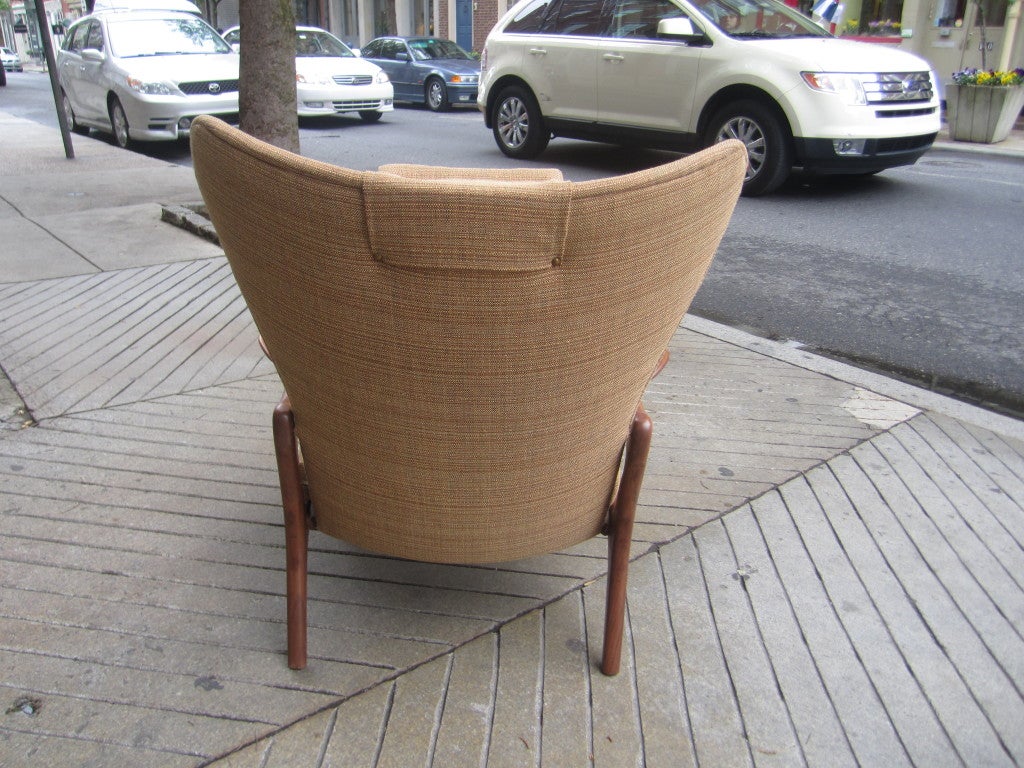 Adrian Pearsall Lounge Chair on Walnut Frame 1