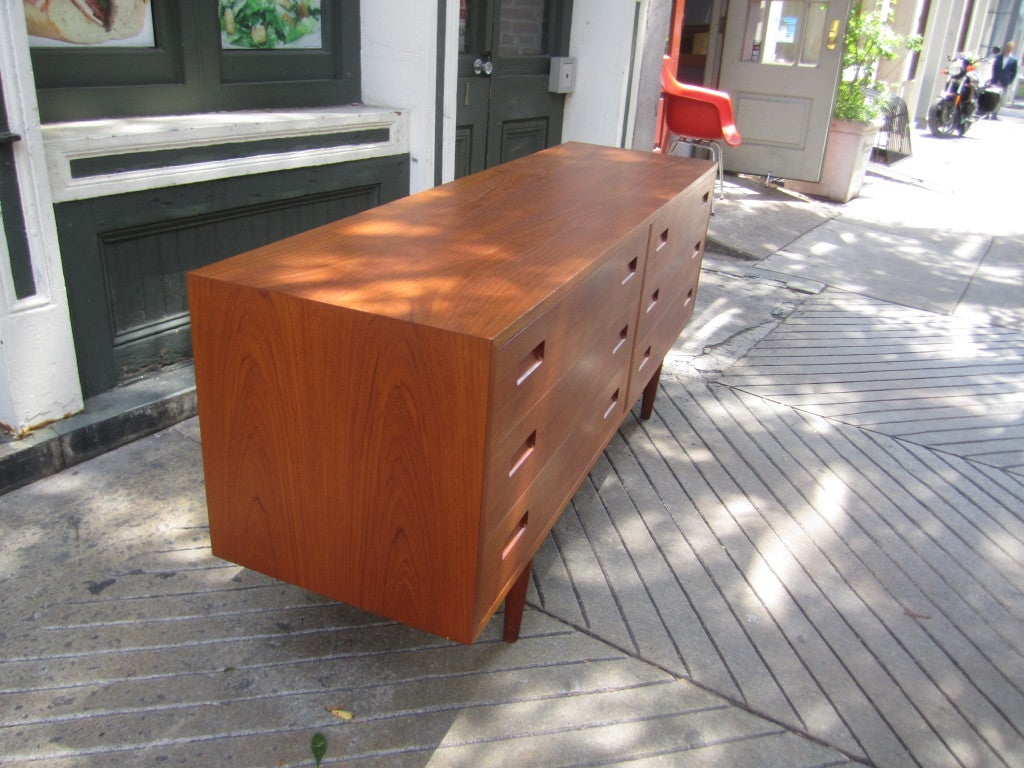 6-drawer Danish Teak Dresser 2