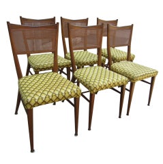 Six Paul McCobb Dining Irwin Collection Chairs for Calvin