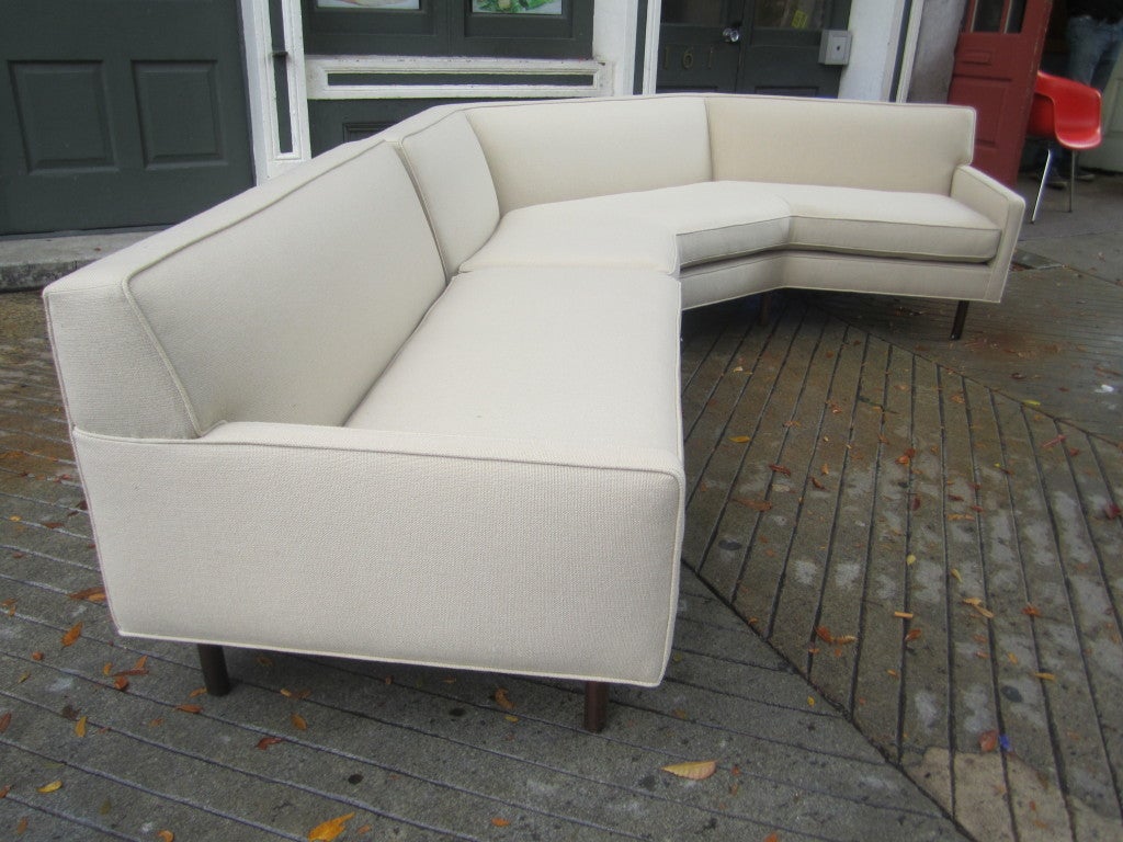 Mid-20th Century Harvey Probber Sectional Sofa with Table