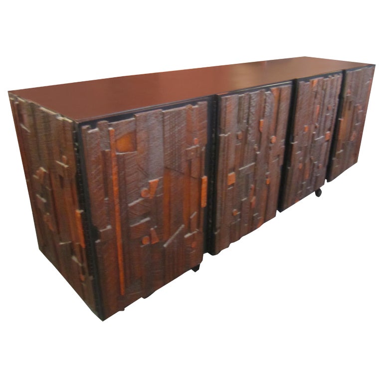 Paul Evans Style for Lane Credenza