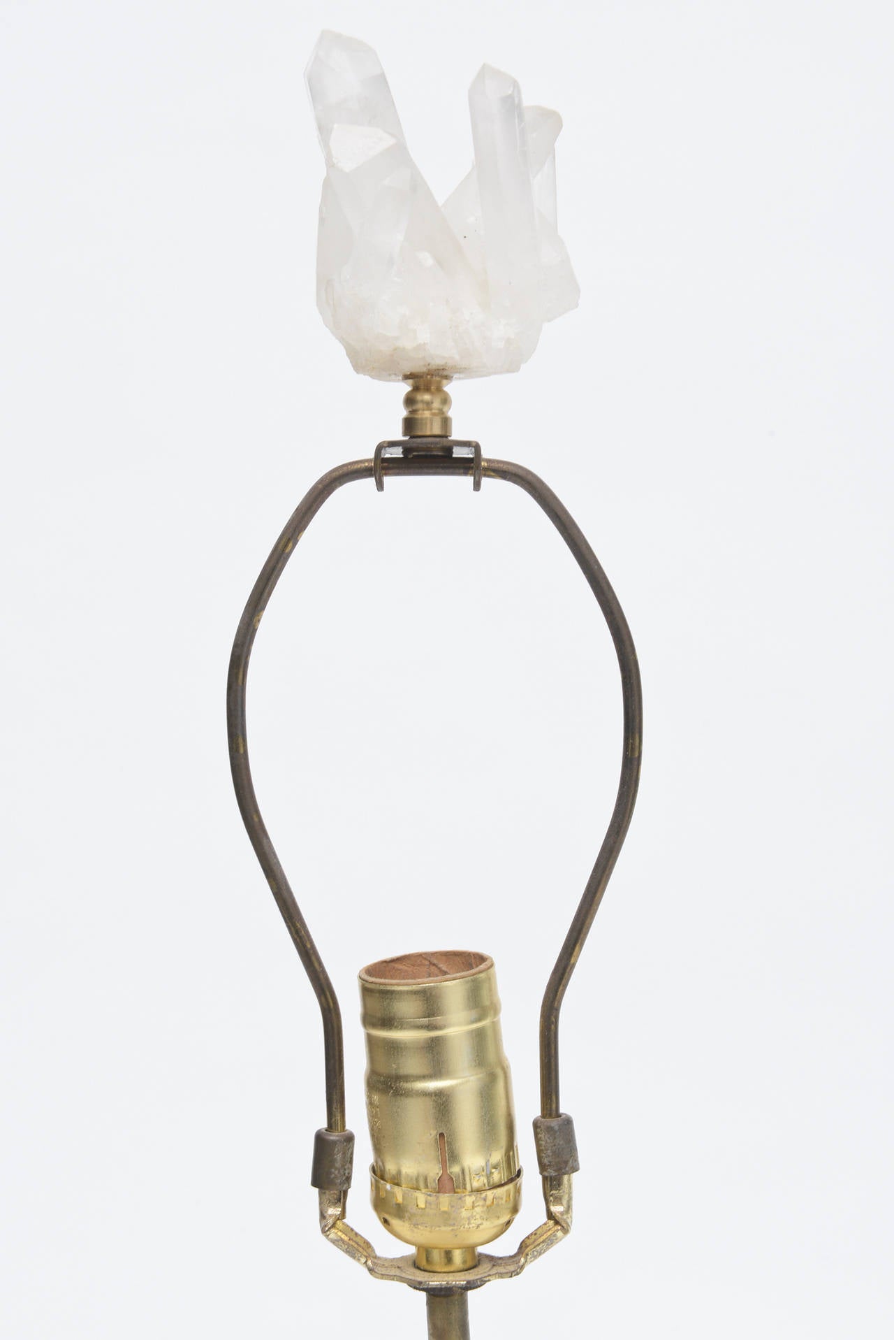Quartz Lampe Carole Stupell en quartz en vente