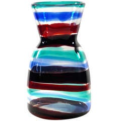 Fulvio Bianconi Fasce Orizzontali Vase 9