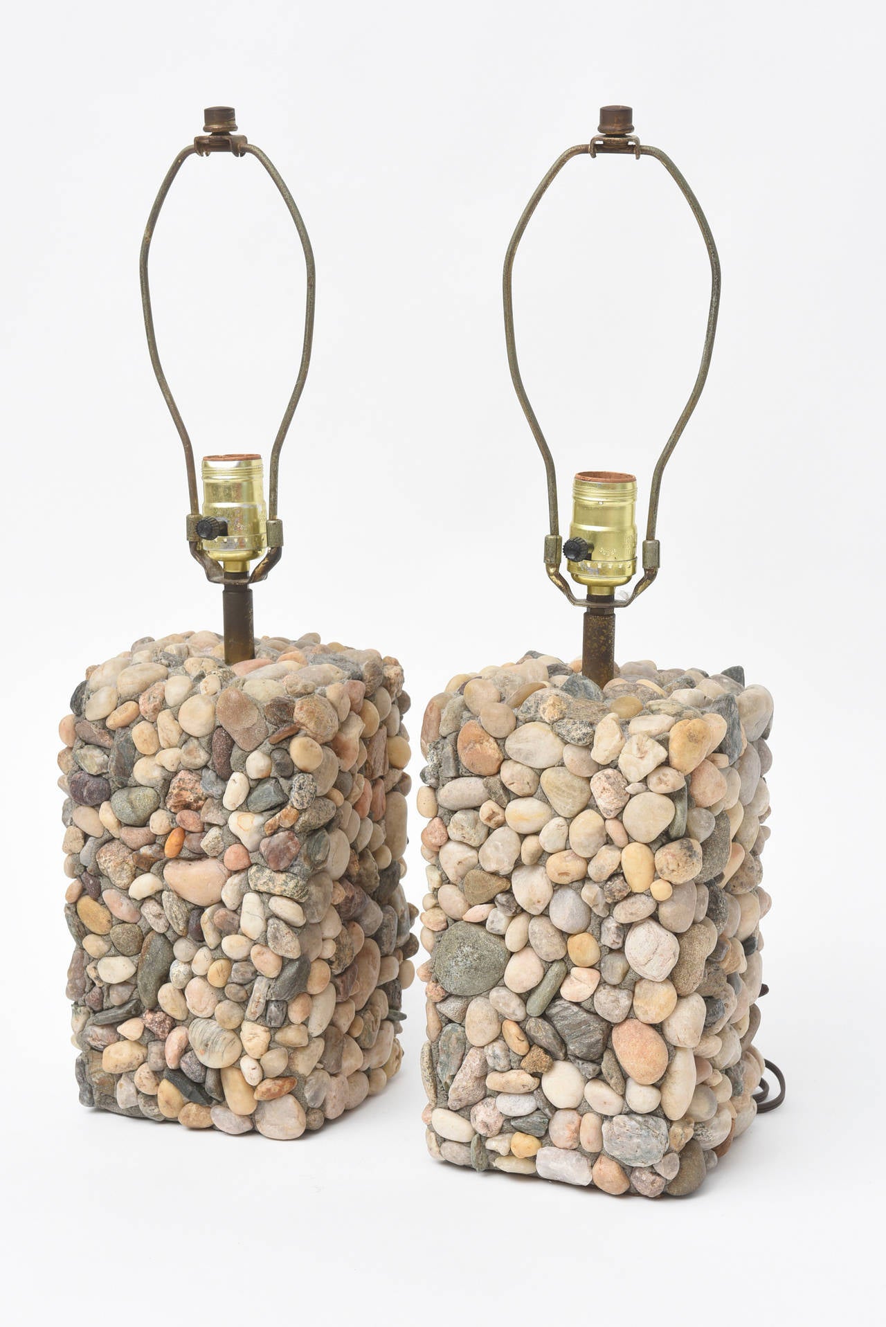River Rock Table Lamps For At 1stdibs, River Rock Table Lamp