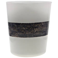 Paolo Venini and Riccardo Licata Banded Murrine Vase 7