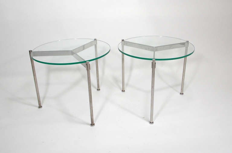 Ward Bennett Tables,Manufactured by Brickel Associates .