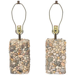 River Rock Table Lamps 1