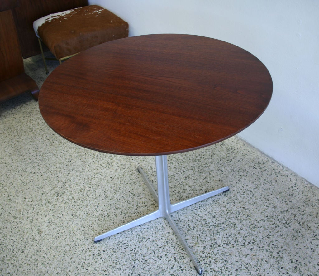 Danish Arne Jacobsen Cafe Table