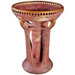 Art Nouveau Vase by Amphora Factory Riessner & Kessel, Teplitz, Austria