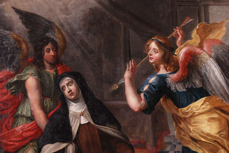 Belgian 17th Century Oil Painting 