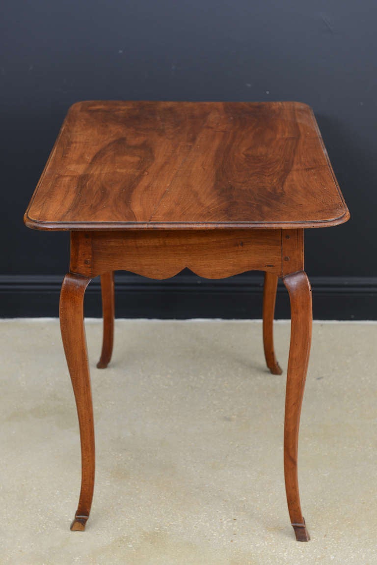 French Antique Provencal Walnut Writing Table c. 1790-1800 4
