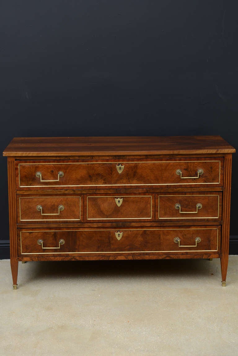 French Antique Louis XVI Style Commode, Lyon, Circa 1820