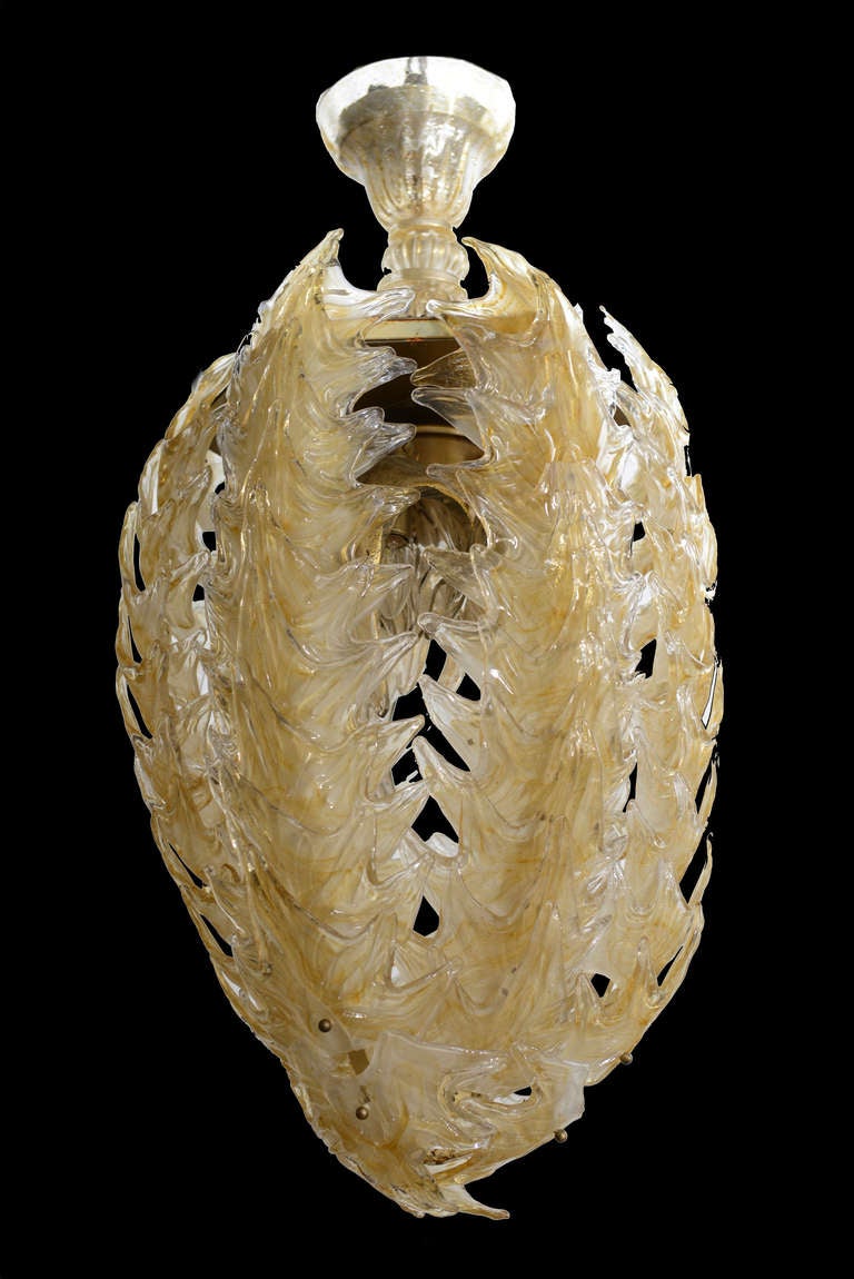 Italian Murano glass chandelier