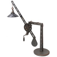 Italian Industrial Desk Lamp