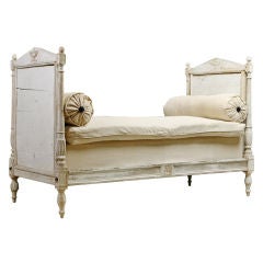 French Antique Directoire Painted Daybed