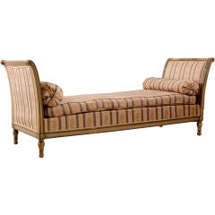 French Antique Directoire Period Reclining Daybed