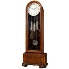 Vintage Kienzle German Art Deco style Three Chime Grandfather Clock