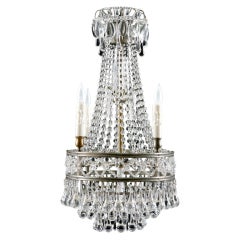 Beautiful French Antique Crystal Chandelier