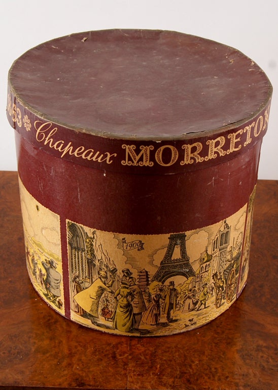 Collection of Three French/Belgian Hat Boxes 3