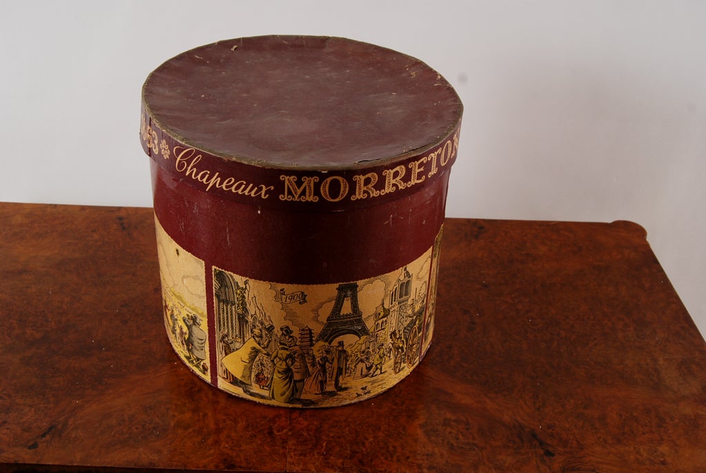 Collection of Three French/Belgian Hat Boxes 4