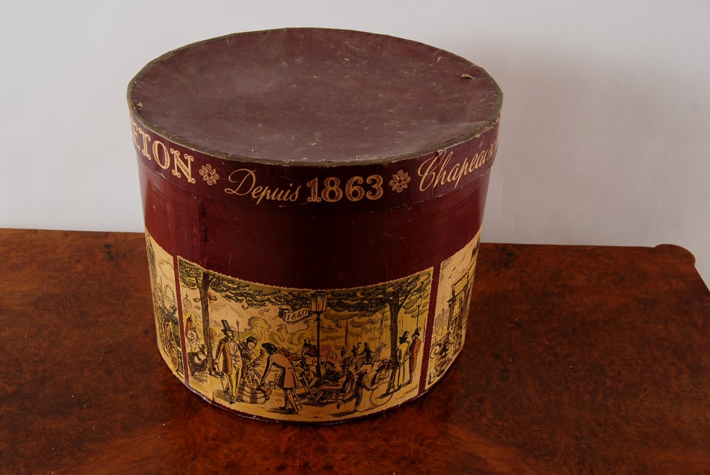 Collection of Three French/Belgian Hat Boxes 5