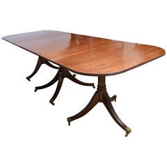 English Dining Table in Regency Style