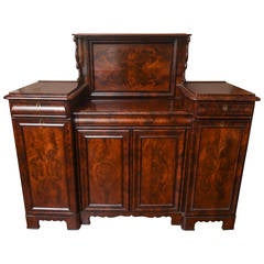 Antique 19th Century French Mahogany Sideboard and Secretaire