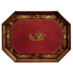 A Very Fine English Paper Mache Tray