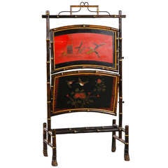 Rare Oriental-style Bamboo Victorian Pastry Stand