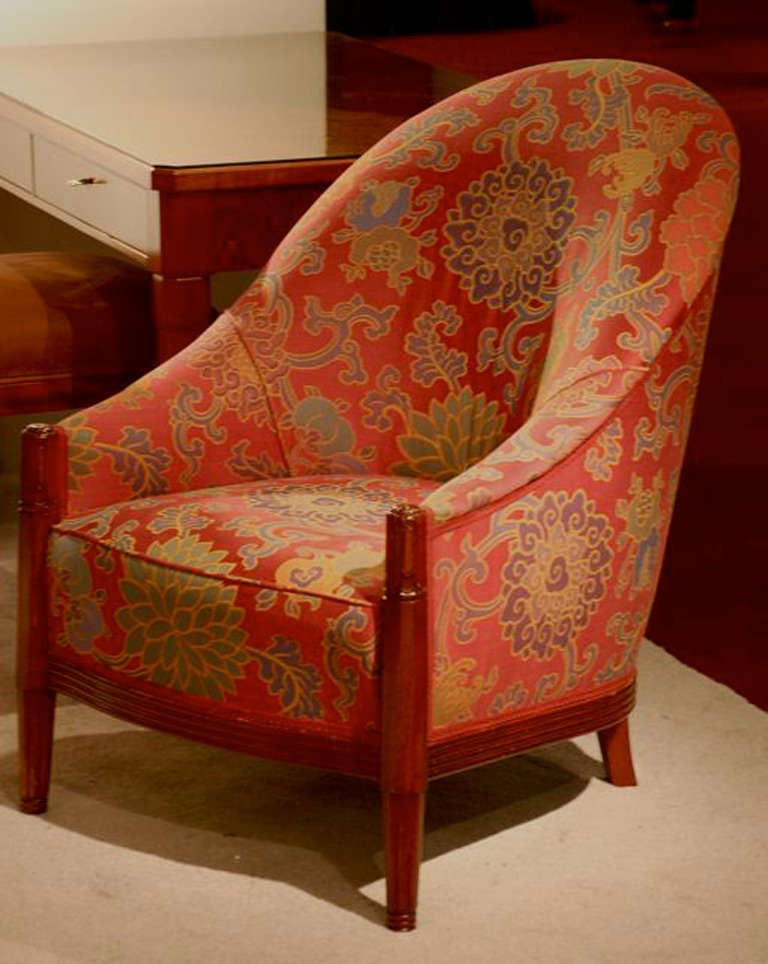 Art Deco Joubert et Petit 'DIM' Pair of Club Chairs