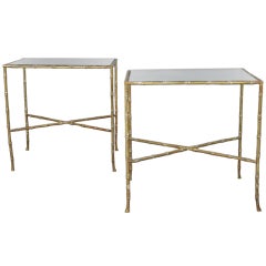 Pair Of Side Tables By Bagues