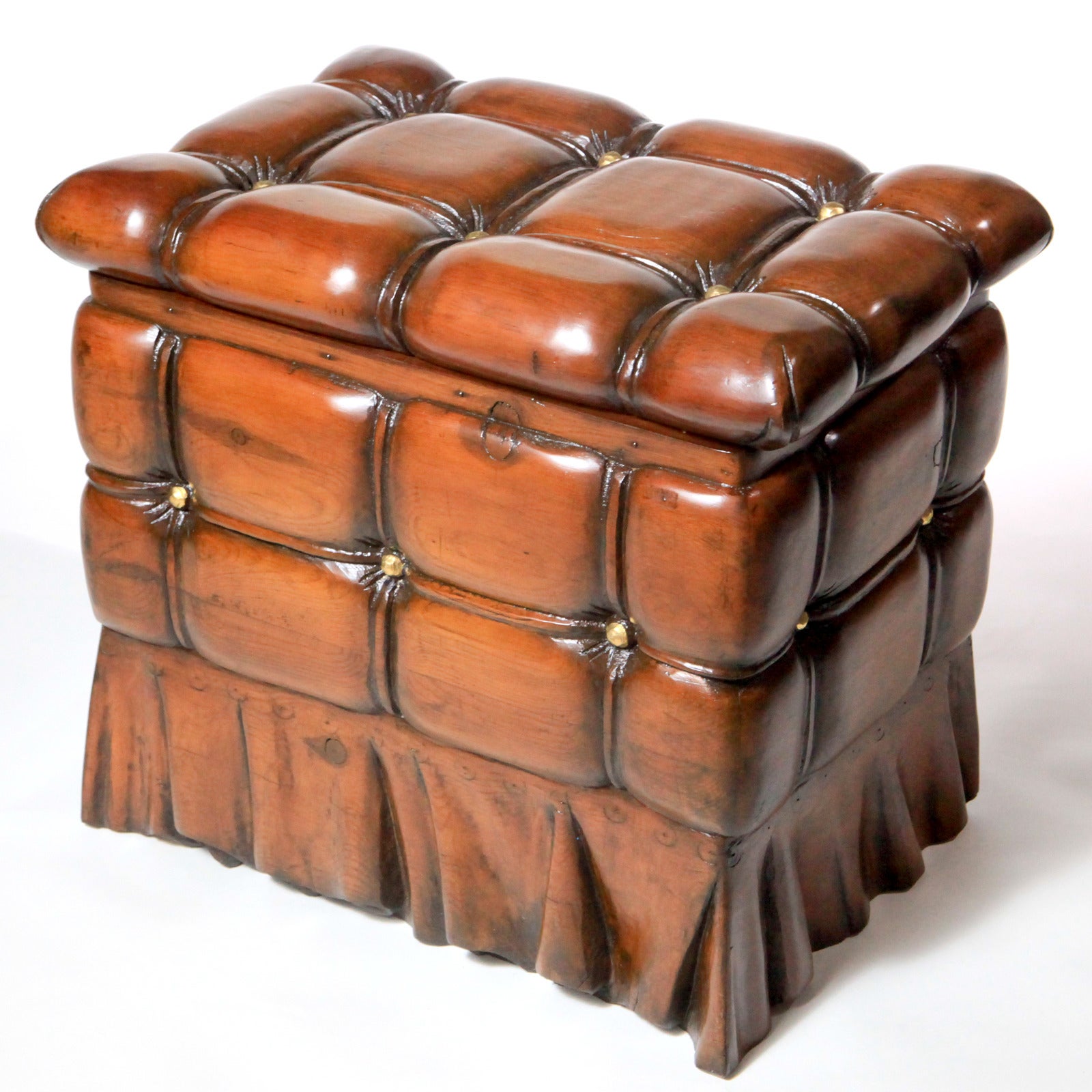 Wood Tufted Seat