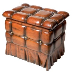 Wood Tufted Seat
