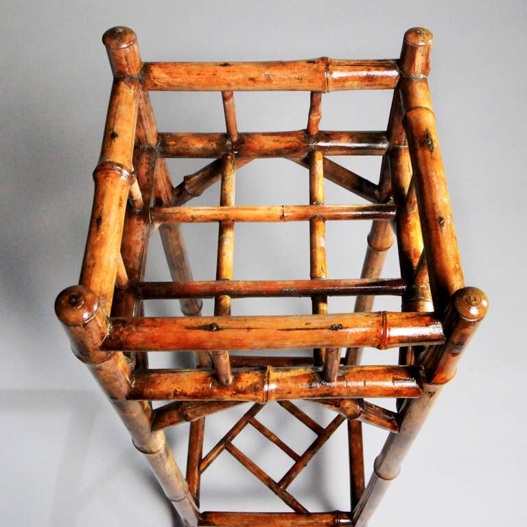 English Bamboo Stick Stand In Excellent Condition In New York, NY